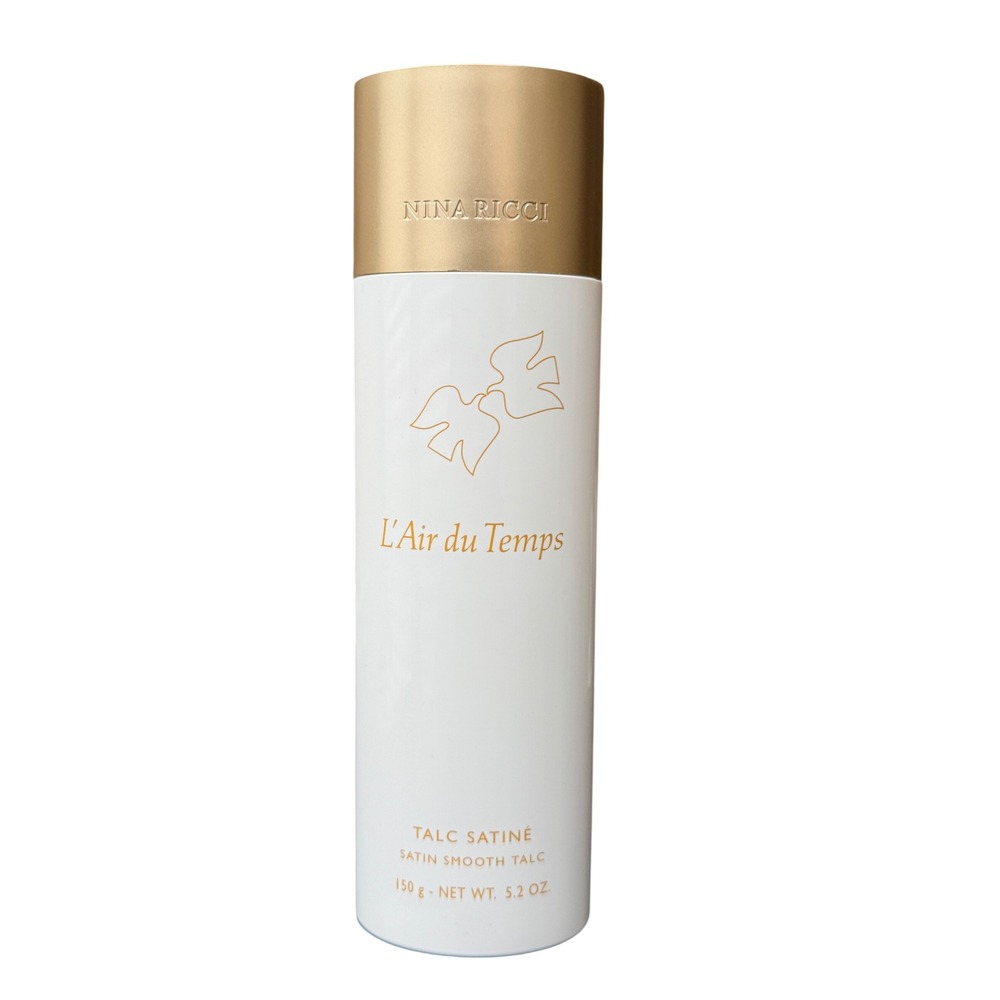 Nina Ricci L'Air du Temps Satin Smooth Talc Body Powder 150g 5.2 oz New